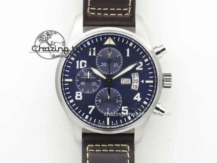 MIROTIME 0208 UrbanChic Ingeniuer St.Laurens SS Blue Dial MK 1:1 Best Edition On Black Leather Strap A 7366